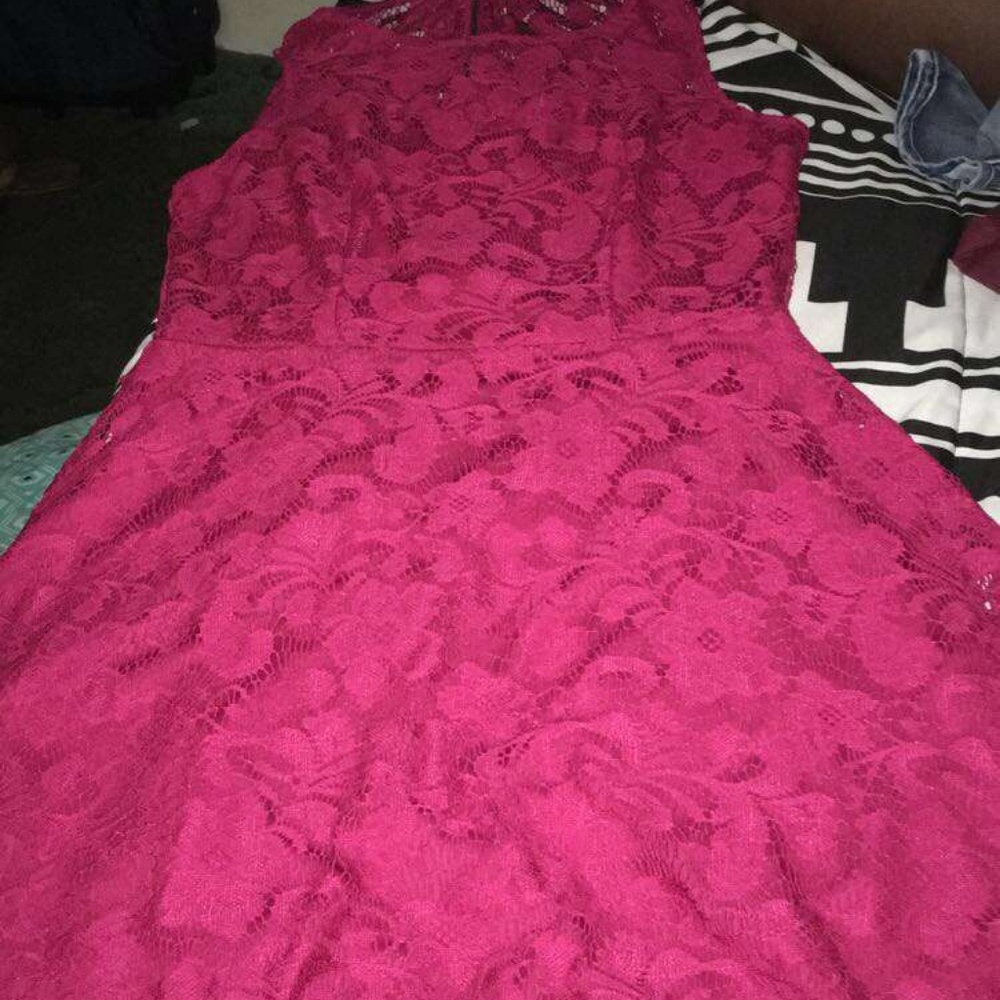 Red dress